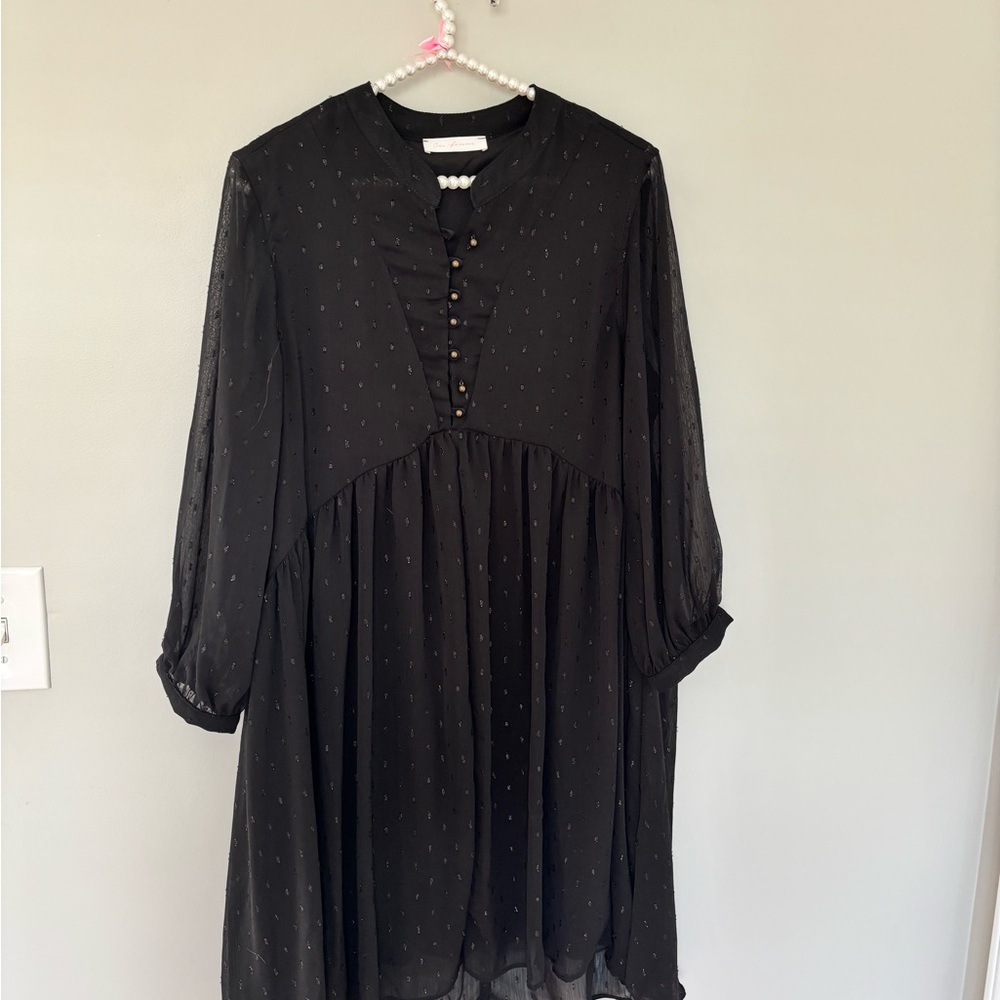 Elegant Black Women's Dress